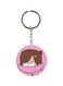 Double Sided Cartoon Printed Keychain
