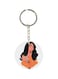 Girl Printed Keychain