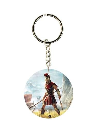 Double Sided Assassin's Creed Printed Keychain