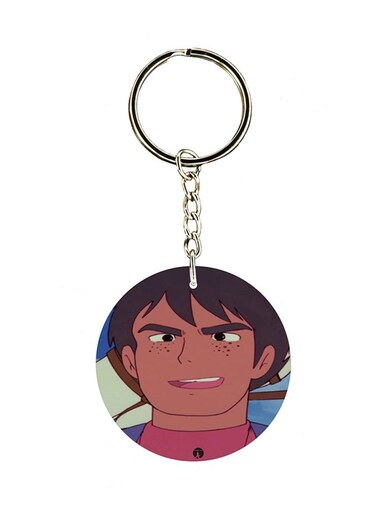 Adnan And Lina Anime Key Chain