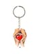 Cartoon Printed Double Sided Keychain