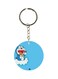 Double Sided Doraemon Printed Keychain