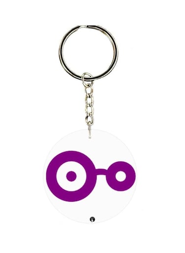 Anime Digimon Printed Keychain