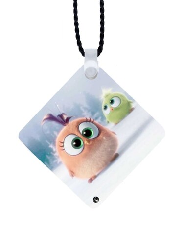 Birds Printed Car Mirror Pendant