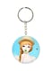 Anime Girl Printed Keychain