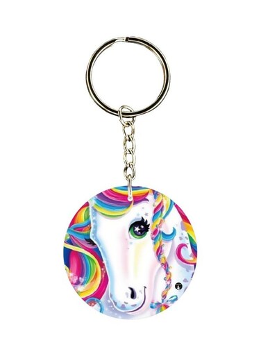 Unicorn Printed Keychain