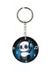 Music Panda Printed Keychain