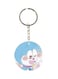 Doraemon Printed Double Sided Keychain