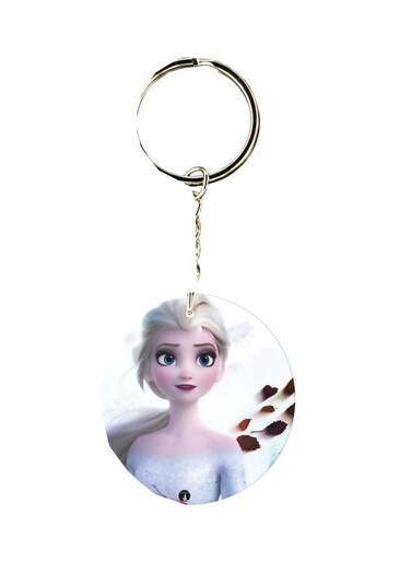 Double Sided Cartoon Printed Keychain