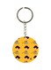 Cartoon Printed Double Sided Keychain