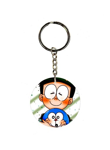 Doraemon Printed Keychain