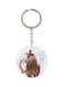 Single Sided Animie Girl Printed Keychain