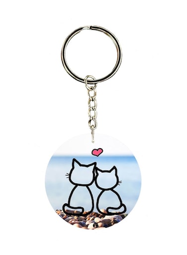 Cats Key Chain