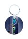 Monsters Inc Printed Wooden Keychain
