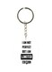 English Phrase Printed Keychain