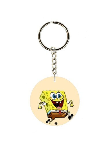 Cartoon Printed Keychain