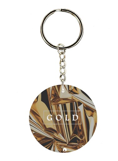 English Phrases Double Side Printed Keychain