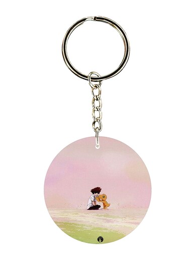 The Anime Digimon Printed Keychain