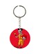 Joker Printed Double Sided Keychain