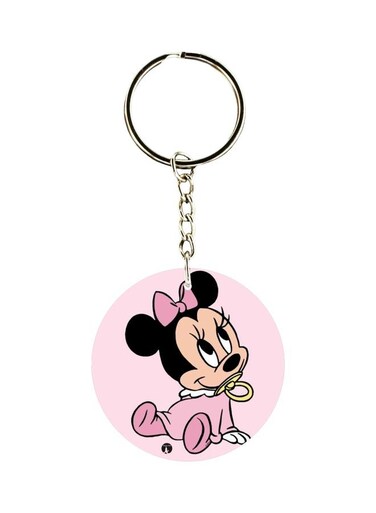 Mickey Mouse Printed Pocket Keychain