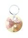 Digimon Anime Wooden Keychain