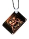 Disney Cartoon Printed Car Mirror Pendant