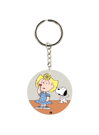 Cartoon Themed Single Sided Key Chain