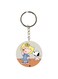 Cartoon Themed Single Sided Key Chain