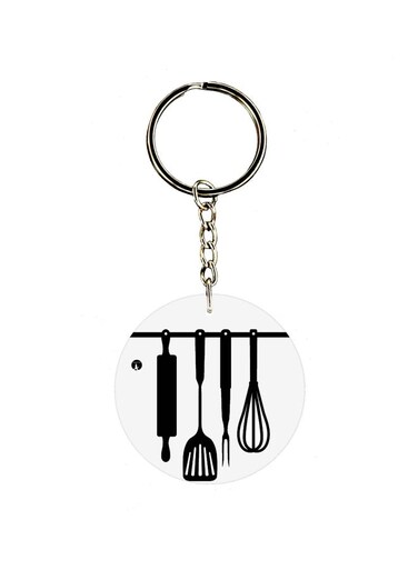 Printed Dual Sided Keychain