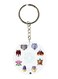 Double Sided Anime Digimon Printed Keychain