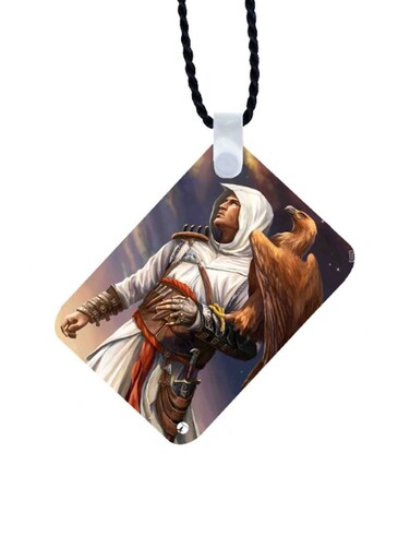 Assassin's Creed Printed Car Mirror Pendant
