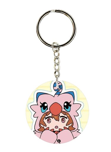 The Anime Digimon Printed Keychain