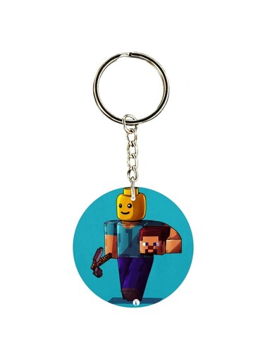 Cartoon Printed Keychain