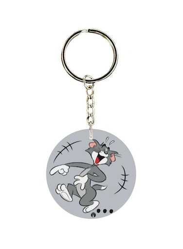 Tom Cartoon Printed Keychain