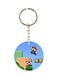 Super Mario Dual Sided Keychain