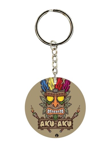 The Crash Game Printed Keychain
