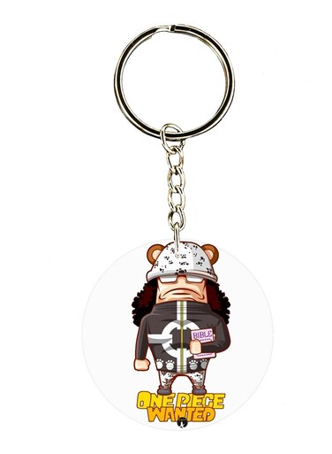The Anime One Piece Double Side Printed Keychain