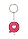 Cartoon Themed Single Sided Keychain