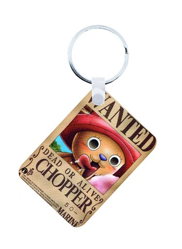 Anime Wooden Keychain