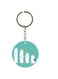 Candle Printed Keychain
