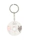 Lets Dance Cartoon Animals Printed Double Sided Keychain
