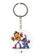 Crash And Stitch Printed Keychain