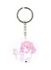 Girl Printed Double Sided Keychain