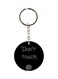Don't Touch Printed Keychain