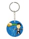 Invisible Woman Printed Keychain