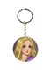 Girl Printed Dual Sided Keychain