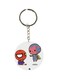 Spiderman And Vision Printed Keychain
