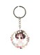 Cartoon Printed Double Sided Keychain