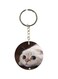 Cat Printed Keychain