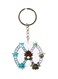 Anime Digimon Printed Plastic Keychain